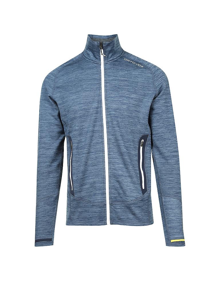 Herren Fleecejacke Fleece Light Melange Herren Fleecejacke Fleece Light Melange